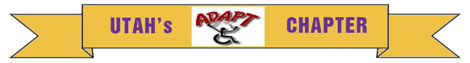 UT ADAPT Chapter LOGO Utah's ADAPT Affiliate