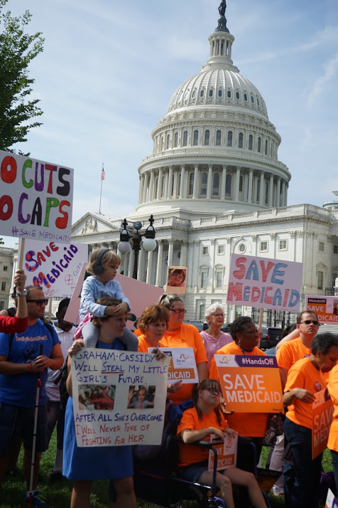 Medicaid Protest 2017 Help DRAC Support Proposition 3 For Full Medicaid Expansion